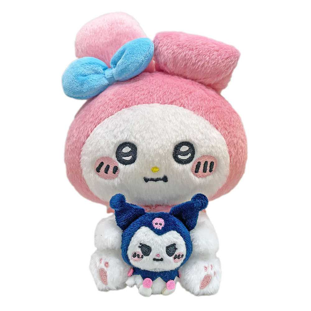 長野 x 三麗鷗角色 一對玩偶（我的旋律） ナガノ×サンリオキャラクターズ ペアぬいぐるみ（マイメロディ）