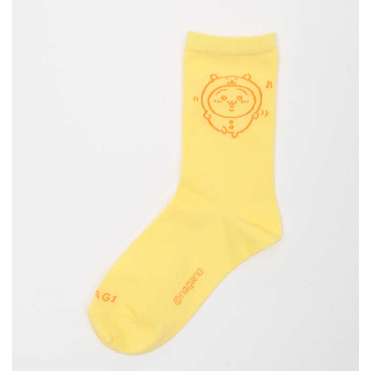 長野角色船員襪子 兔子 黃色的 ナガノキャラクターズ クルーソックス うさぎ イエロー