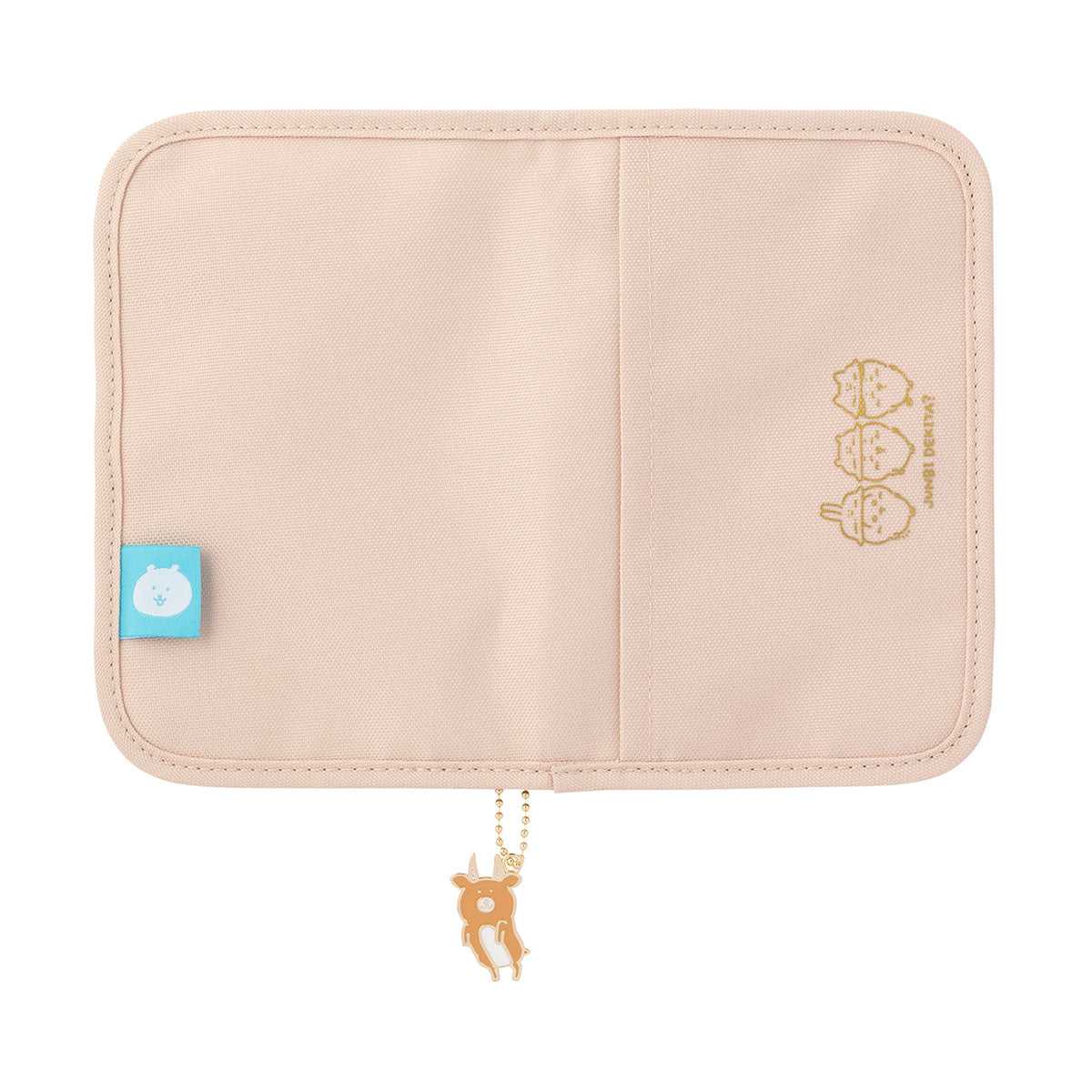 活動袋（米色），尺寸也可以包括長野字符護照 ナガノキャラクターズ パスポートも入るサイズのイベントポーチ（ベージュ）