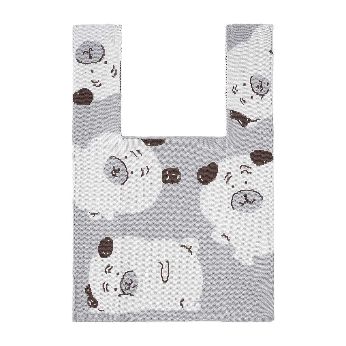 長野角色編織包（帕格） ナガノキャラクターズ ニットバッグ（パグ）