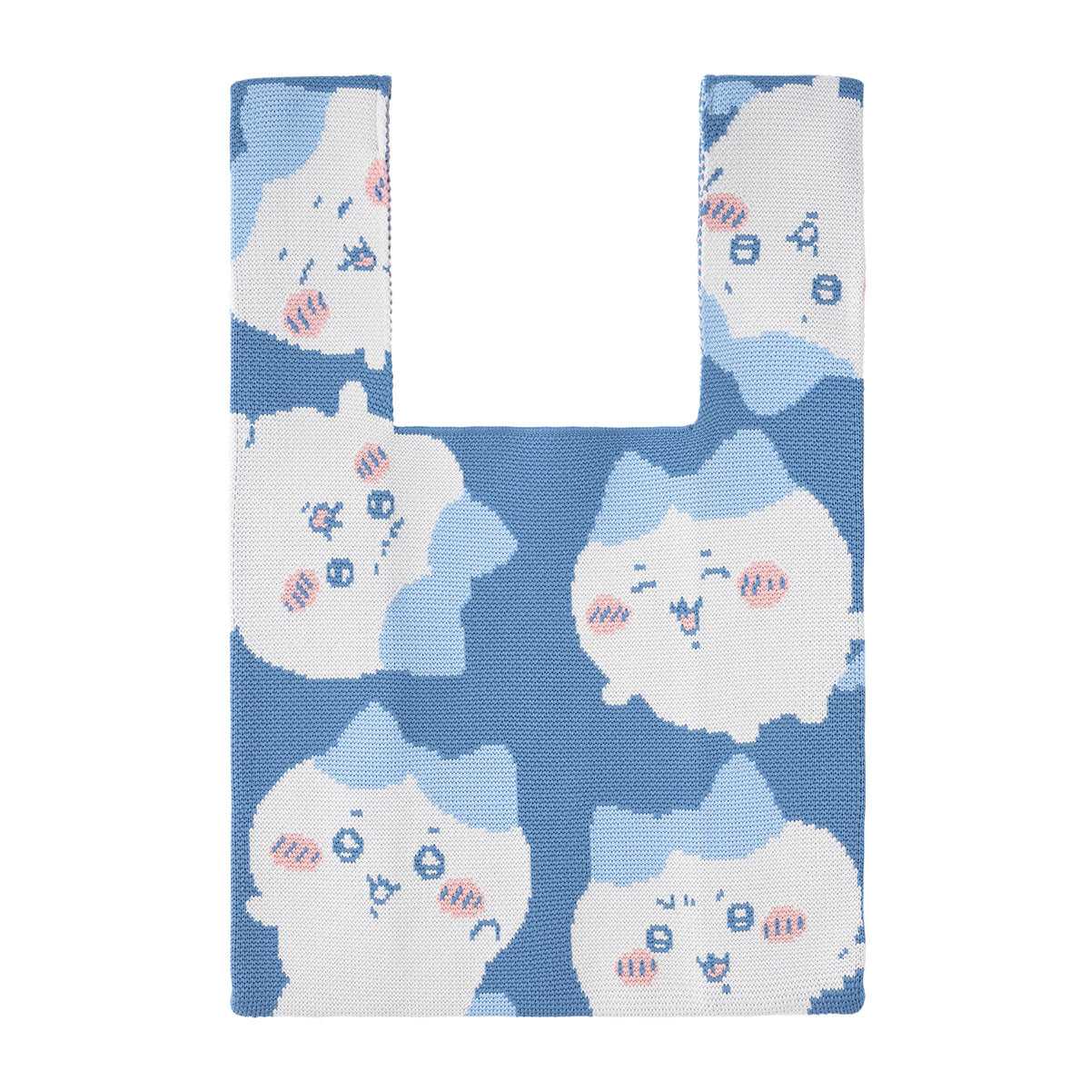 長野角色編織包（小八貓） ナガノキャラクターズ ニットバッグ（ハチワレ）