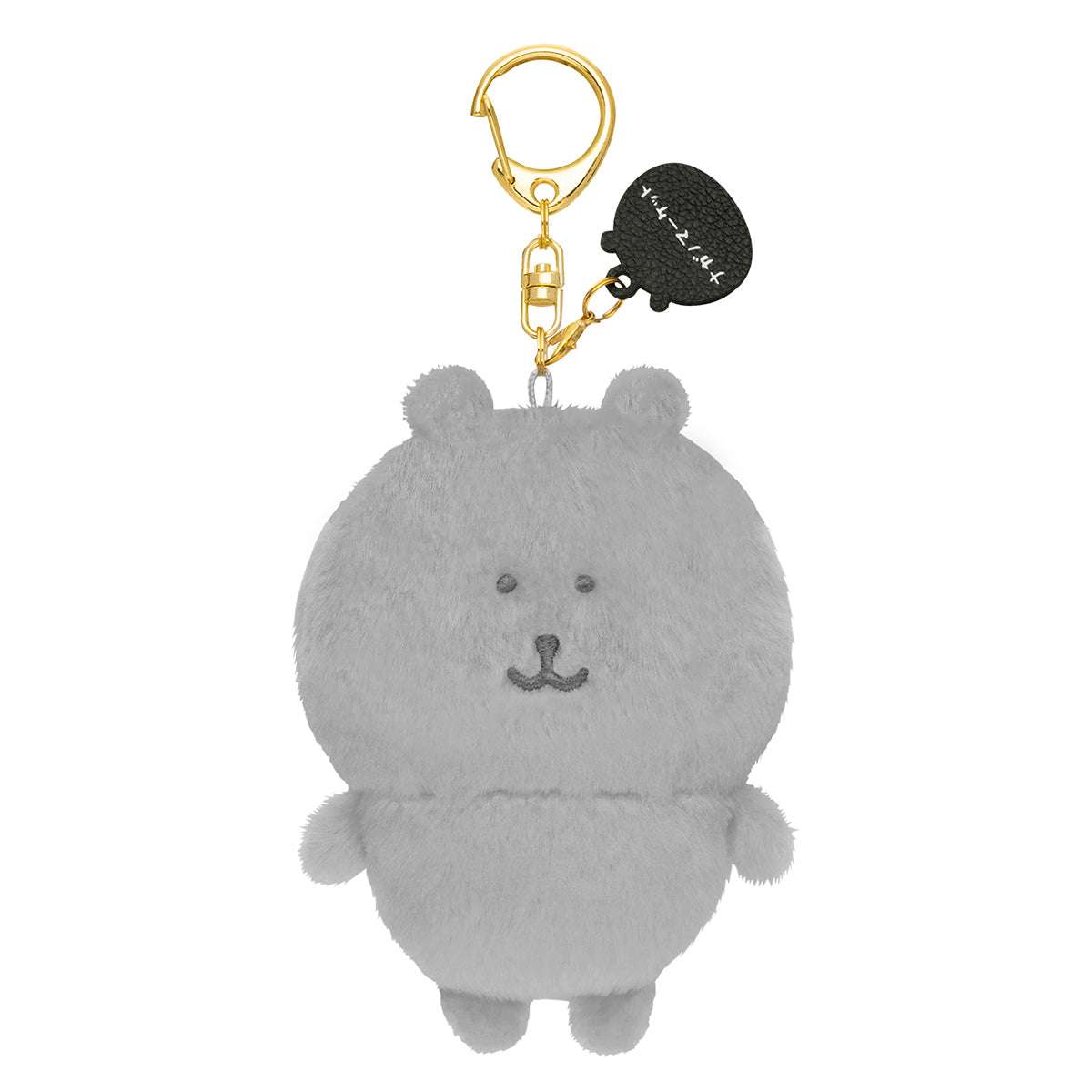 Nagano Characters 色彩繽紛的長野熊吊飾（灰色） ナガノキャラクターズ カラーなナガノのくまマスコット（グレー）