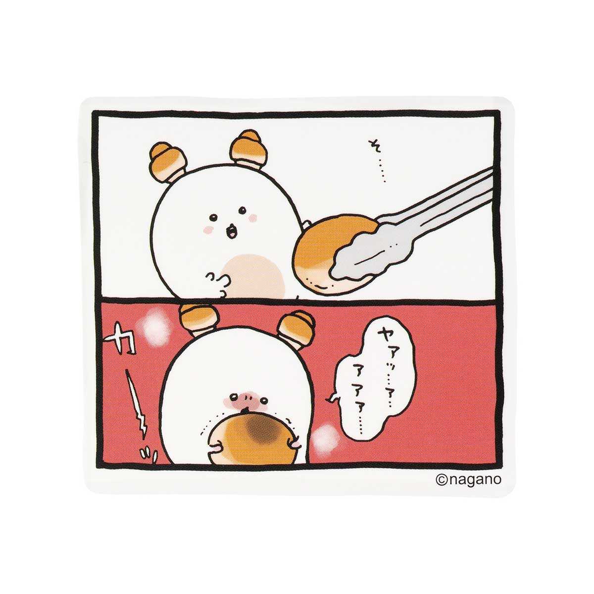 可以粘貼在長野字符智能手機上的大小貼紙（kaht） ナガノキャラクターズ スマホに貼れるサイズのステッカー（カーッ）