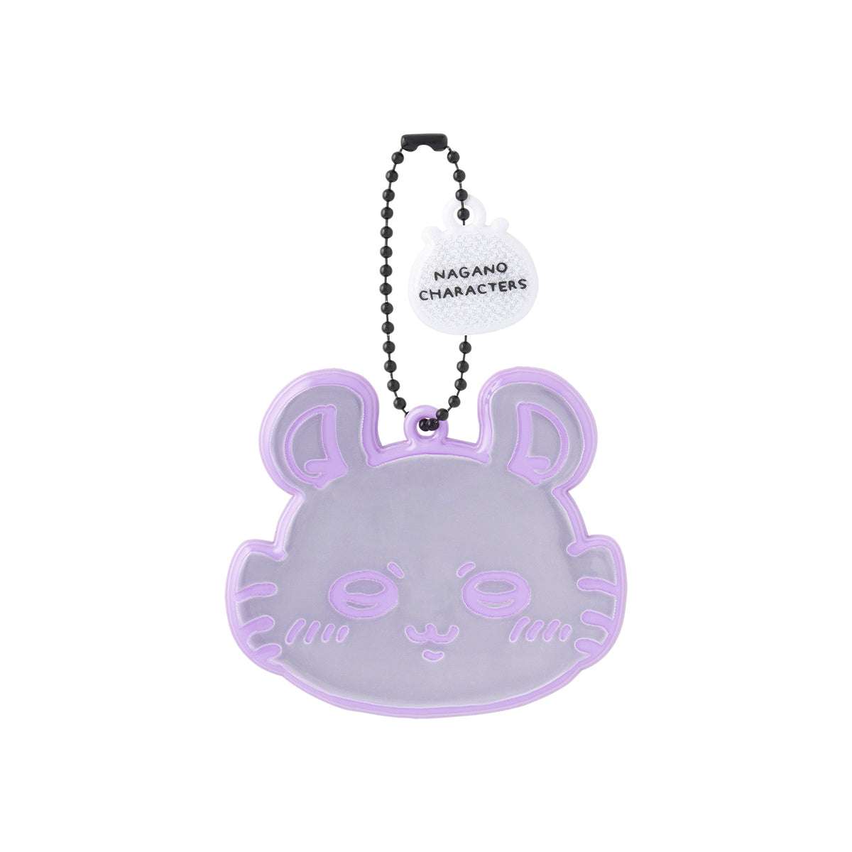 Nagano Characters 反光鑰匙圈（小桃鼠） ナガノキャラクターズ リフレクターキーホルダー（モモンガ）