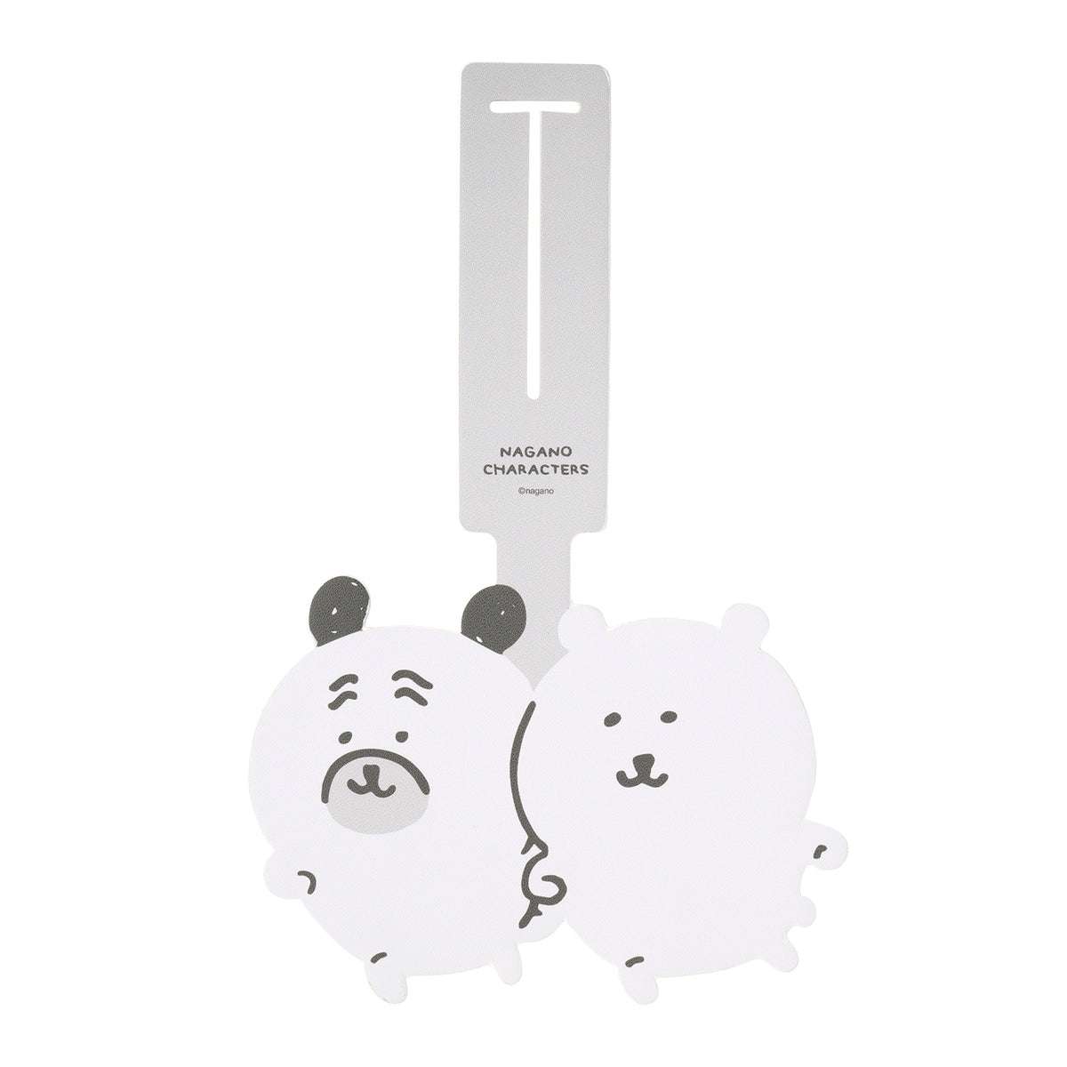 Nagano Characters 行李牌（熊與帕格） ナガノキャラクターズ ラゲッジタグ（くまとパグ）