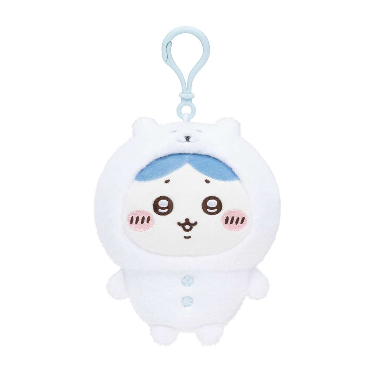 Nagano Characters 吊飾 (戴著熊頭套的八字貓) ナガノキャラクターズ マスコット（くまをかぶったハチワレ）