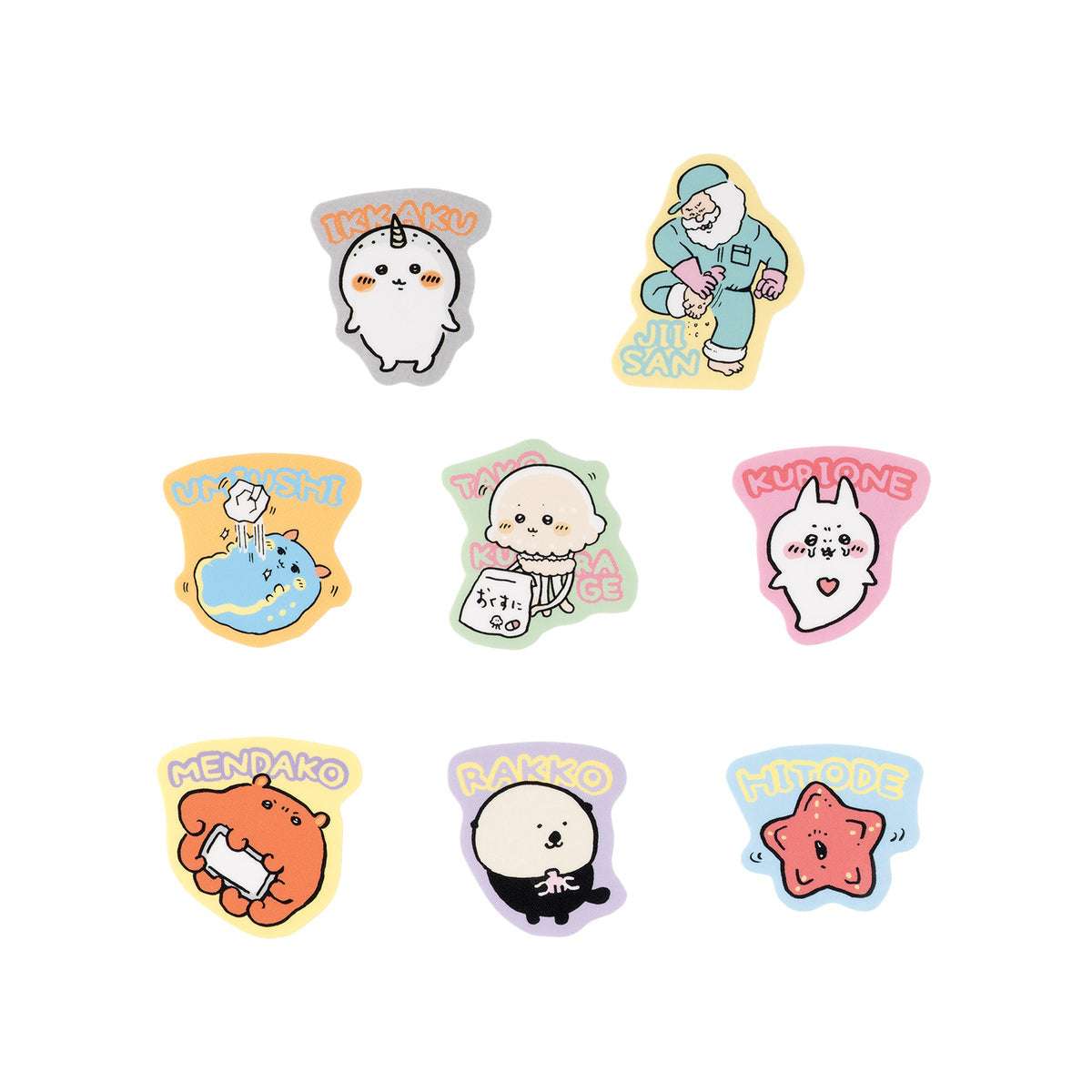 Nagano Characters 弗雷克希尔（爷爷们） ナガノキャラクターズ フレークシール（じいさんたち）