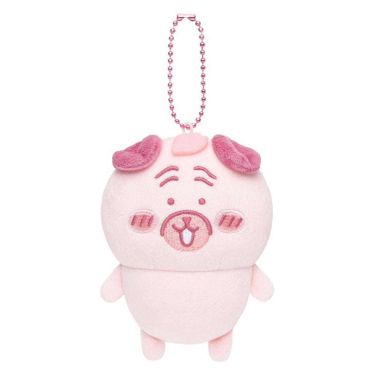 Nagano Characters 櫻花色吊飾 (巴哥) ナガノキャラクターズ 桜色なマスコット（パグ）