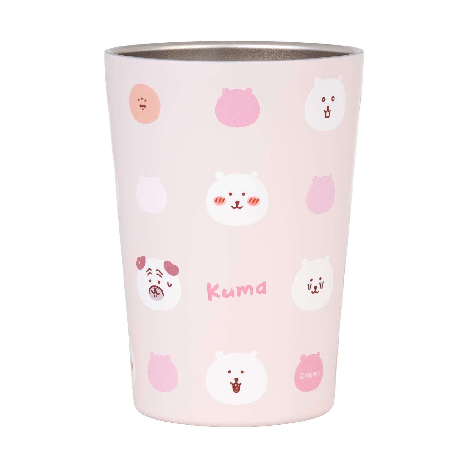Nagano Characters 粉色保冷保溫杯 ナガノキャラクターズ ピンクな保冷・保温タンブラー