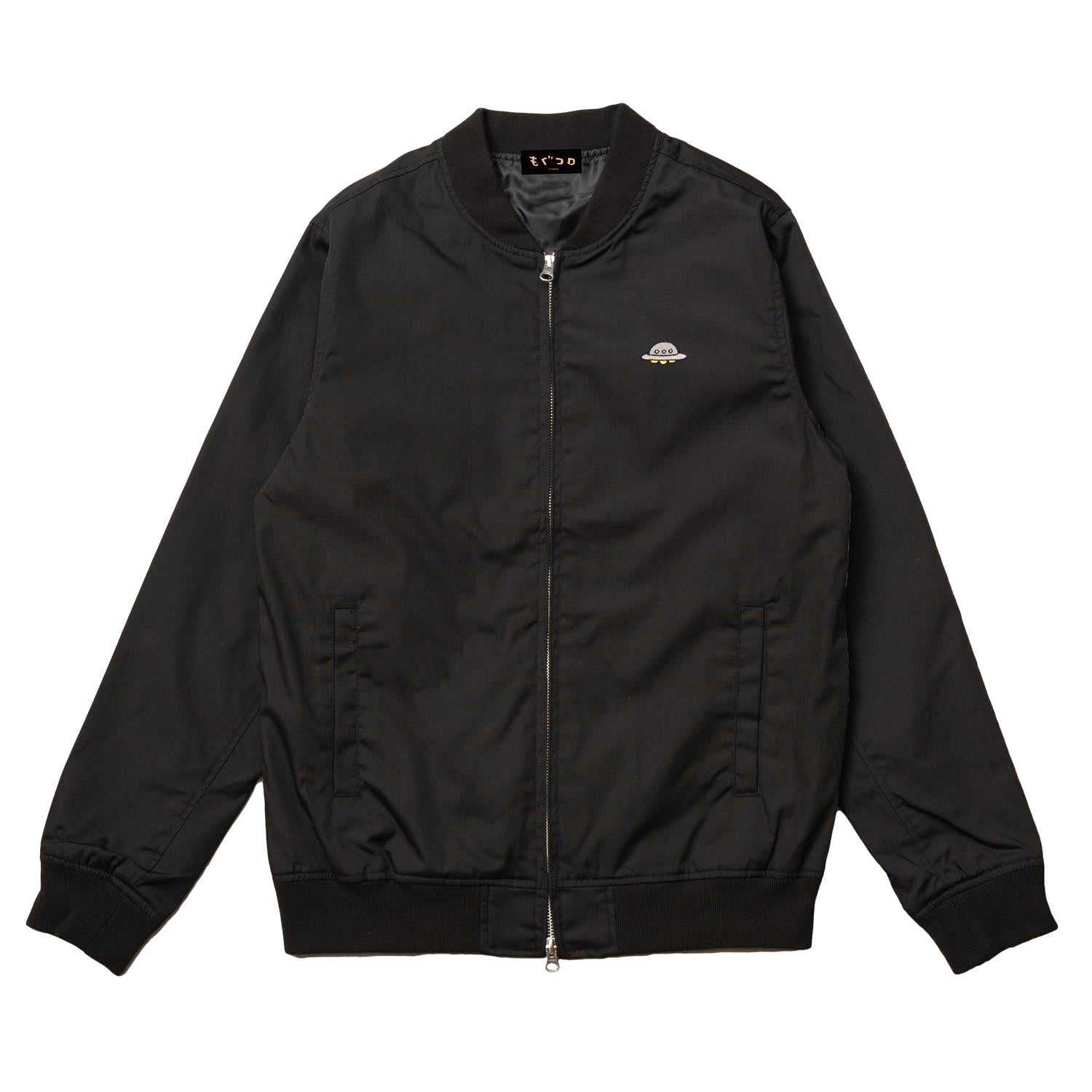 鼴鼠炸丸子 Stadium JKT UFO黑色 もぐらコロッケ スタジアムJKT UFO ブラック