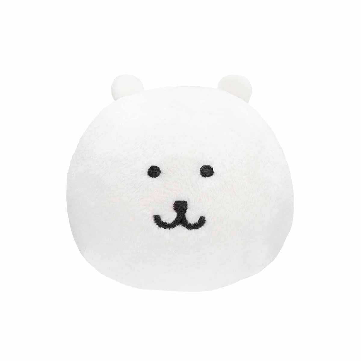 長野角色Zakuzaku吊飾（Nagano Kuma White） ナガノキャラクターズ ザクザクにぎりマスコット（ナガノのくまWHITE）