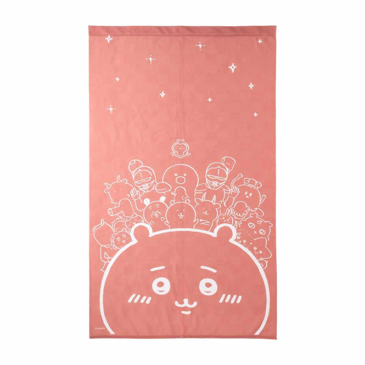 長野市場的善意（粉紅色） ナガノマーケット のれん（ピンク）