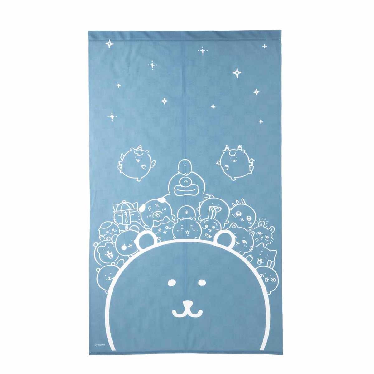 長野市場商譽（藍色） ナガノマーケット のれん（ブルー）