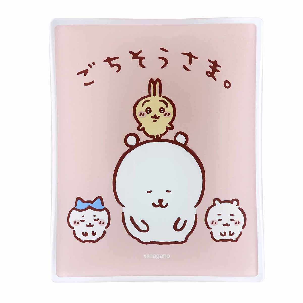 長野市場矩形玻璃盤（盛宴） ナガノマーケット 長方形のガラス皿（ごちそうさま。）