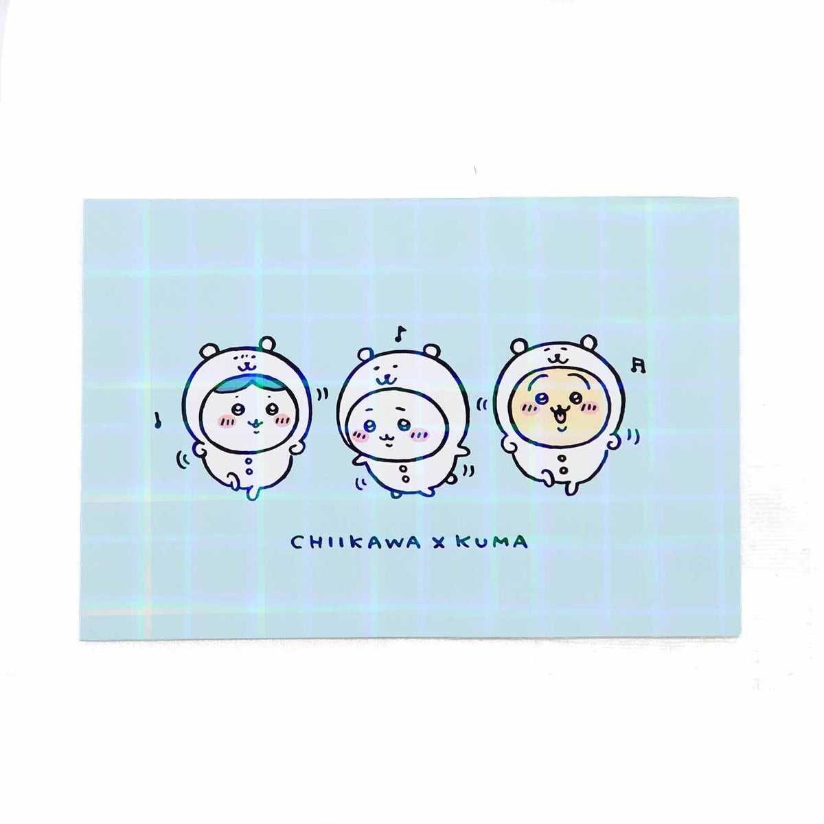 長野市場全息圖明信片（舞蹈） ナガノマーケット ホログラムポストカード（ダンス）