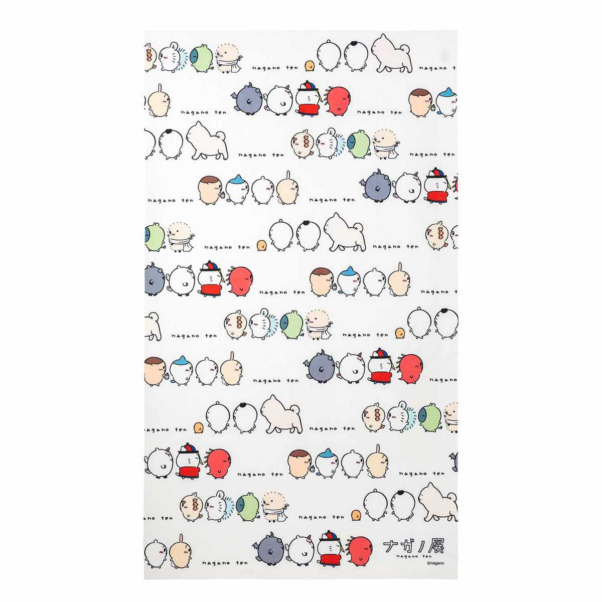 長野朋友的善意（行） ナガノフレンズ のれん（整列）