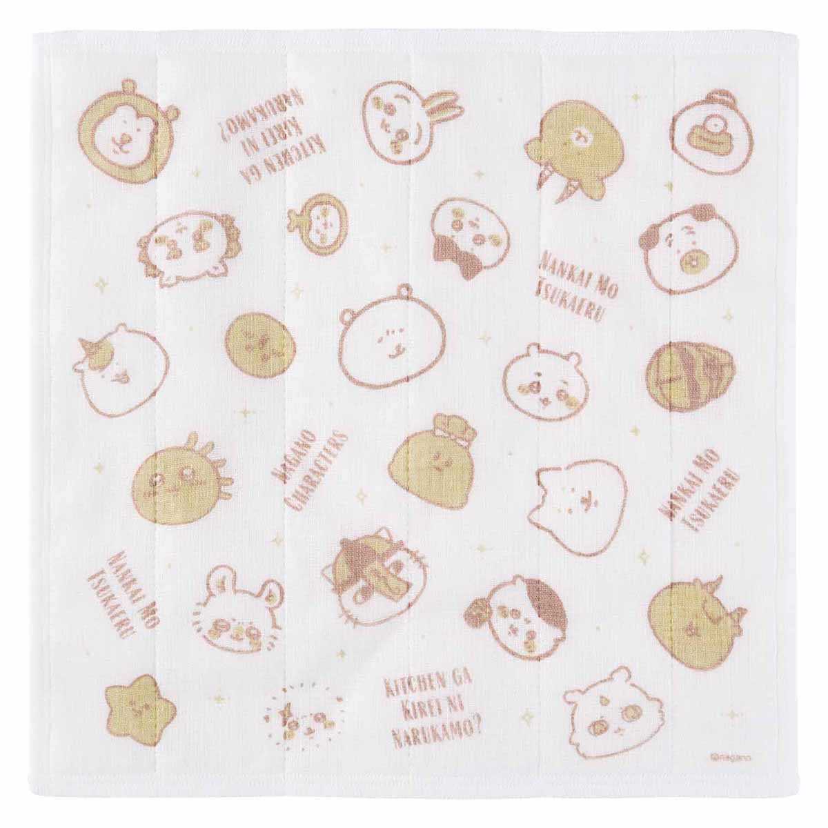 長野角色kaya織物富金 ナガノキャラクターズ かや生地ふきん