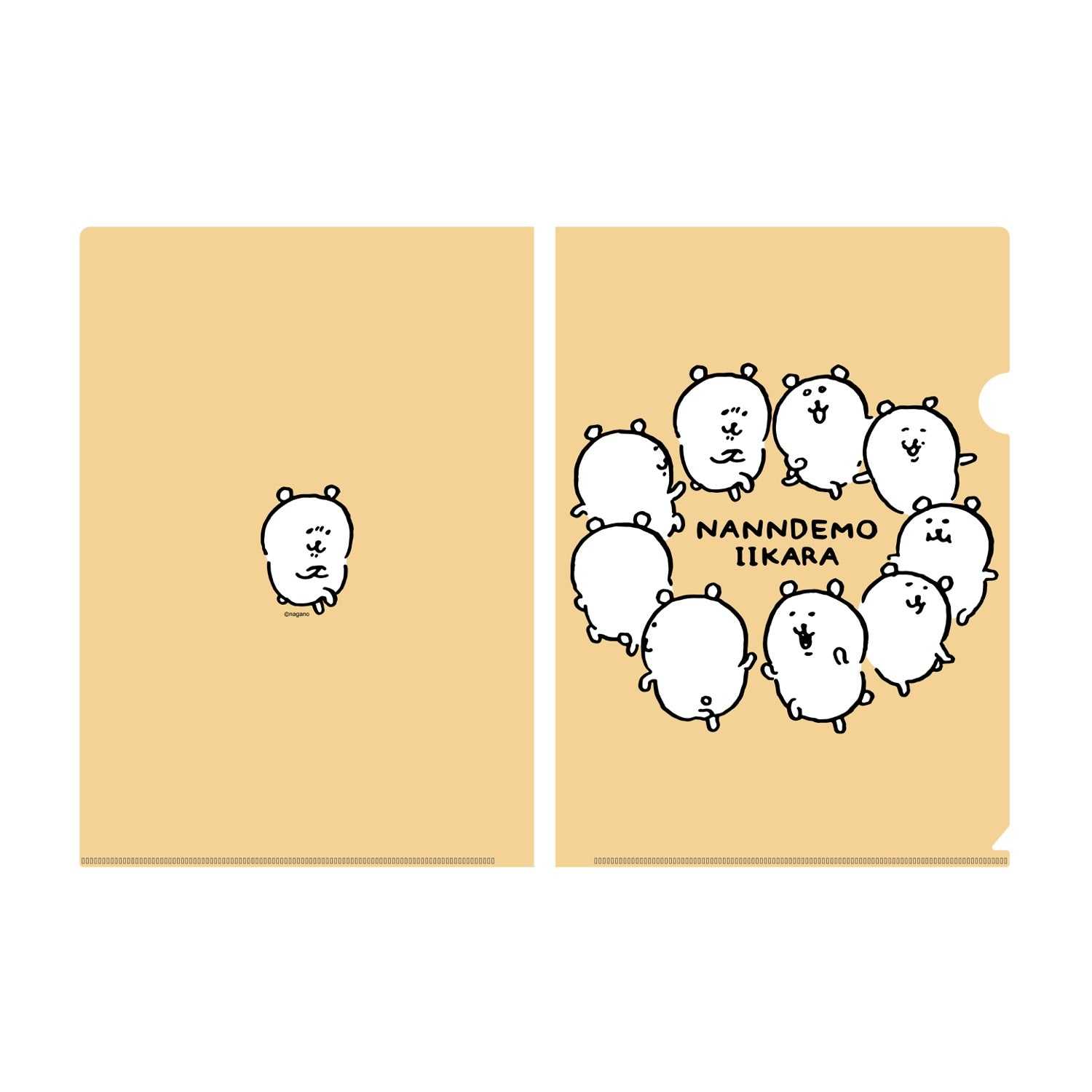 長野熊 清除文件（因為很好） ナガノのくま クリアファイル（いいから）