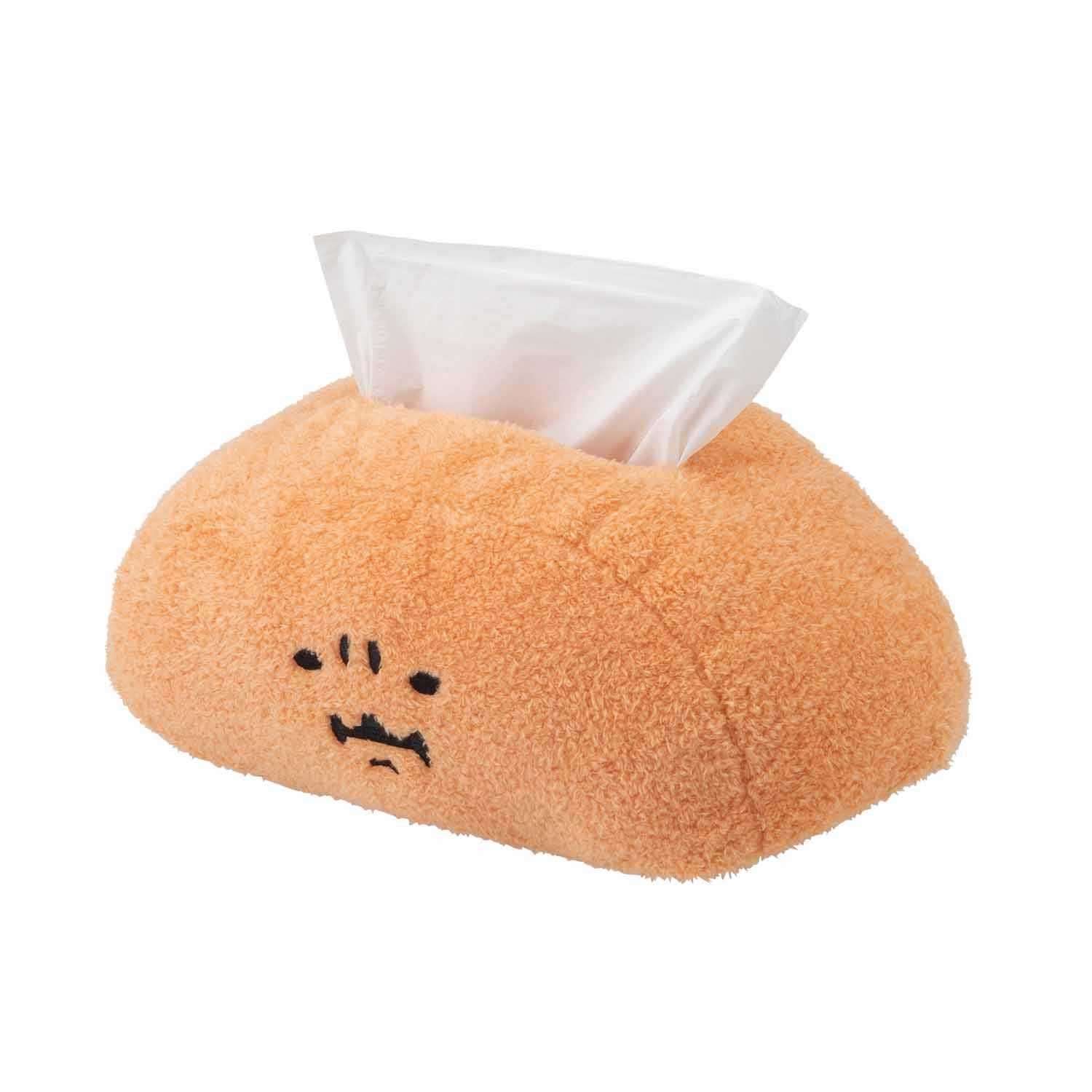 鼴鼠炸丸子 玩偶組織蓋 もぐらコロッケ ぬいぐるみティッシュカバー