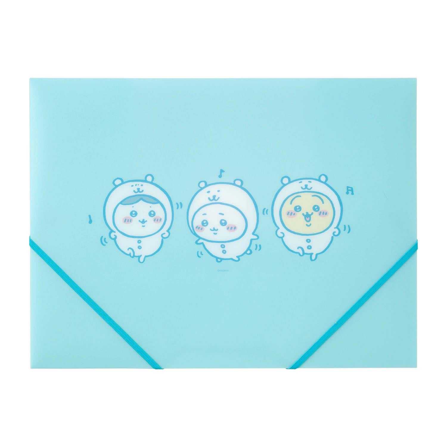 長野市場文件文件（藍色） ナガノマーケット ドキュメントファイル（ブルー）