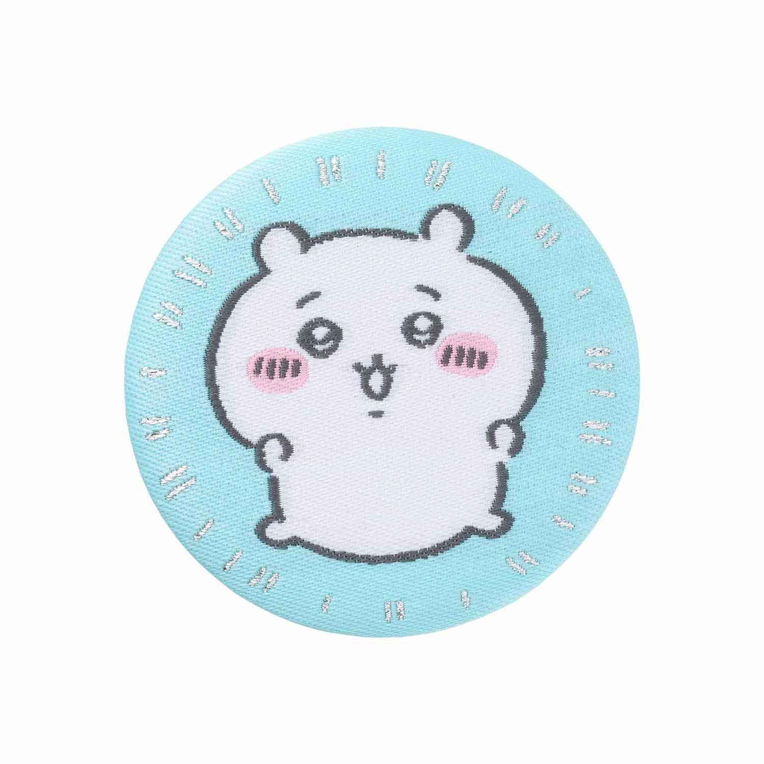 長野市場Jacquard編織徽章（吉伊卡哇） ナガノマーケット ジャガード織缶バッジ（ちいかわ）