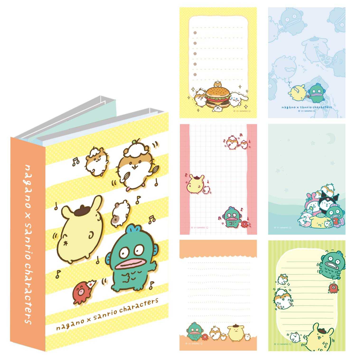 長野 x 三麗鷗角色 Patapata備忘錄② ナガノ×サンリオキャラクターズ パタパタメモ②