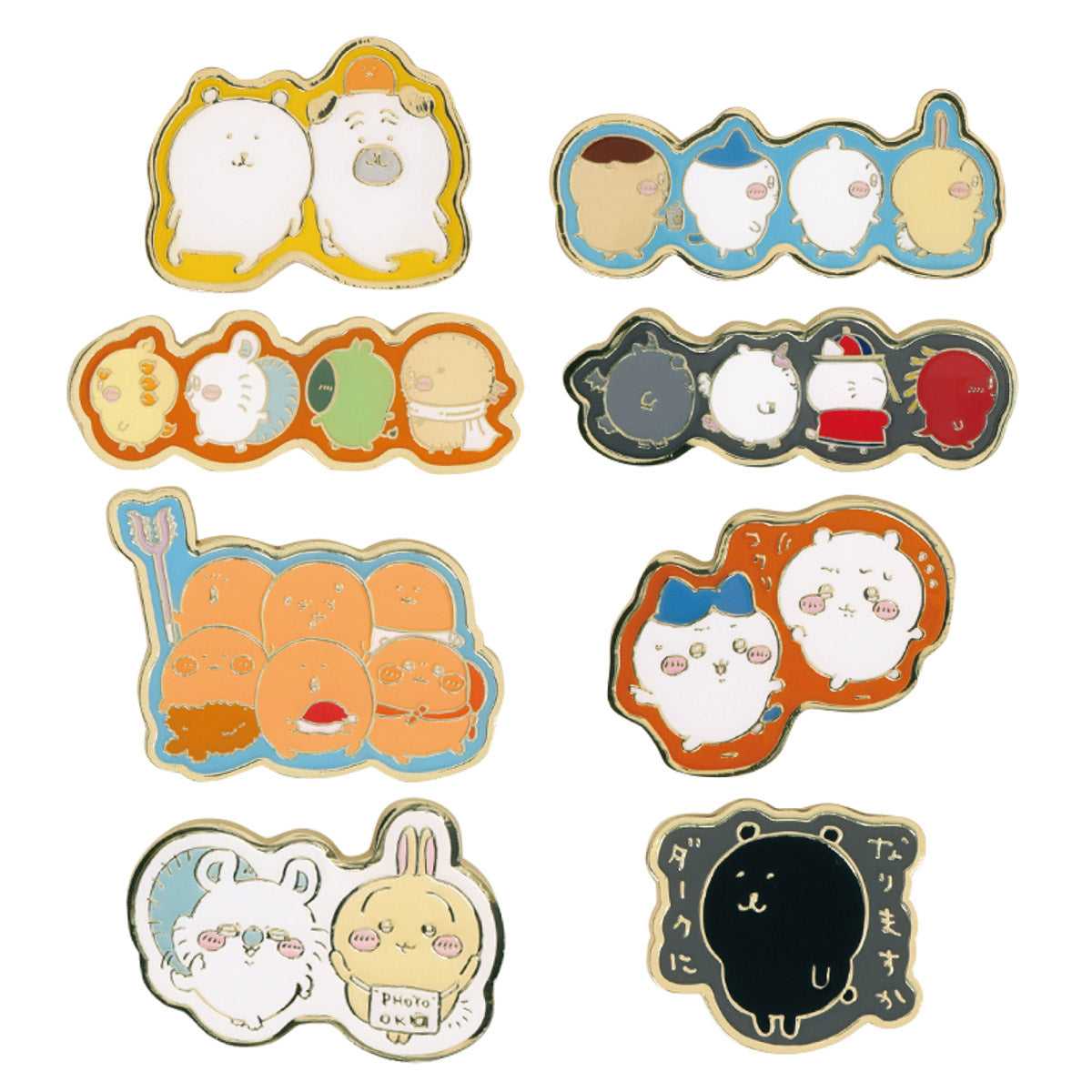 Nagano Friends Pins Collection（總計8種）1箱8件 ナガノフレンズ ピンズコレクション（全8種）1BOX 8個入