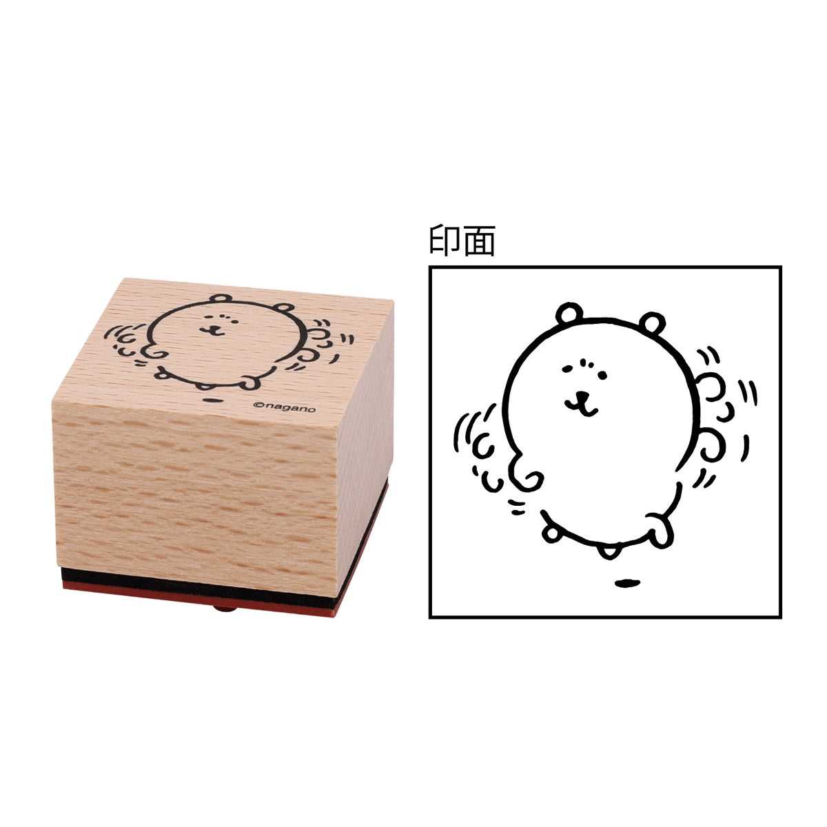 長野角色木製郵票③呢？ ナガノキャラクターズ 木製スタンプ③そろそろどうかね