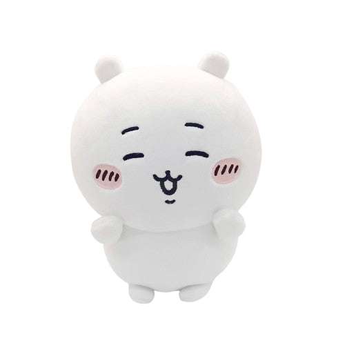 Nagano Characters 胖嘟嘟玩偶 (靈魂互換成吉伊卡哇的小八貓) ナガノキャラクターズ ぽてたまぬいぐるみ（ちいかわに入れ替わったハチワレ）