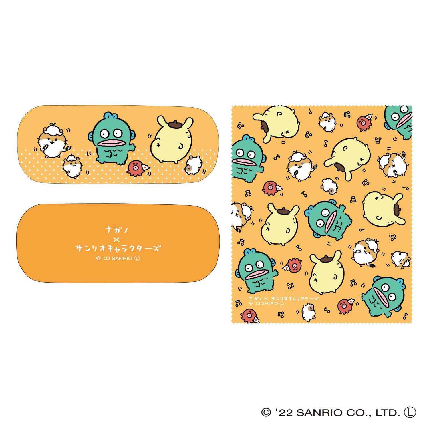 長野 x 三麗鷗角色 Megane Case b ナガノ×サンリオキャラクターズ メガネケース B