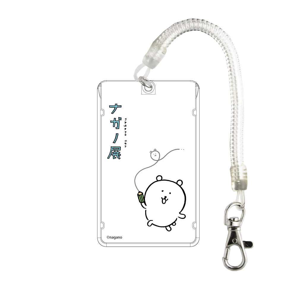 Nagano朋友IC CARD CASE（KUMA） ナガノフレンズ ICカードケース（くま）