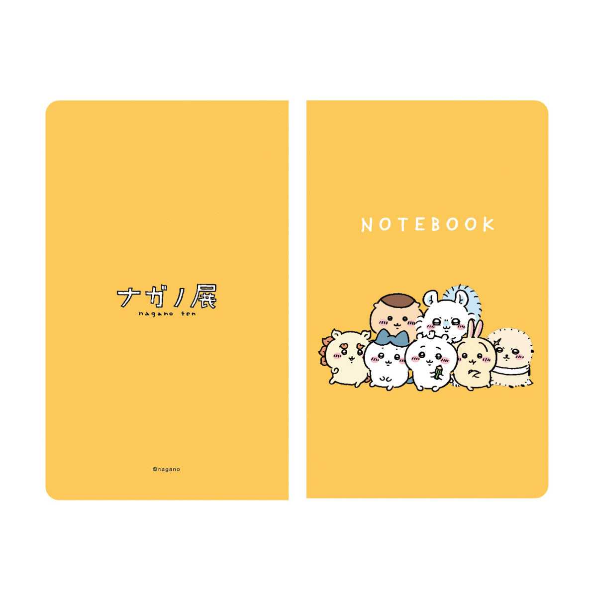長野角色 長野展覽 迷你筆記本（吉伊卡哇） ナガノキャラクターズ ナガノ展 ミニノート（ちいかわたち）