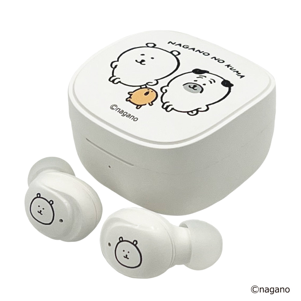 長野字符完整無線耳機 ナガノキャラクターズ 完全ワイヤレスイヤホン