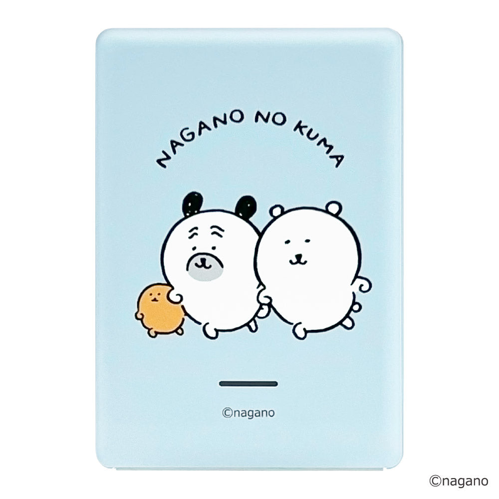 長野字符移動電池5000（藍色） ナガノキャラクターズ モバイルバッテリー5000（ブルー）