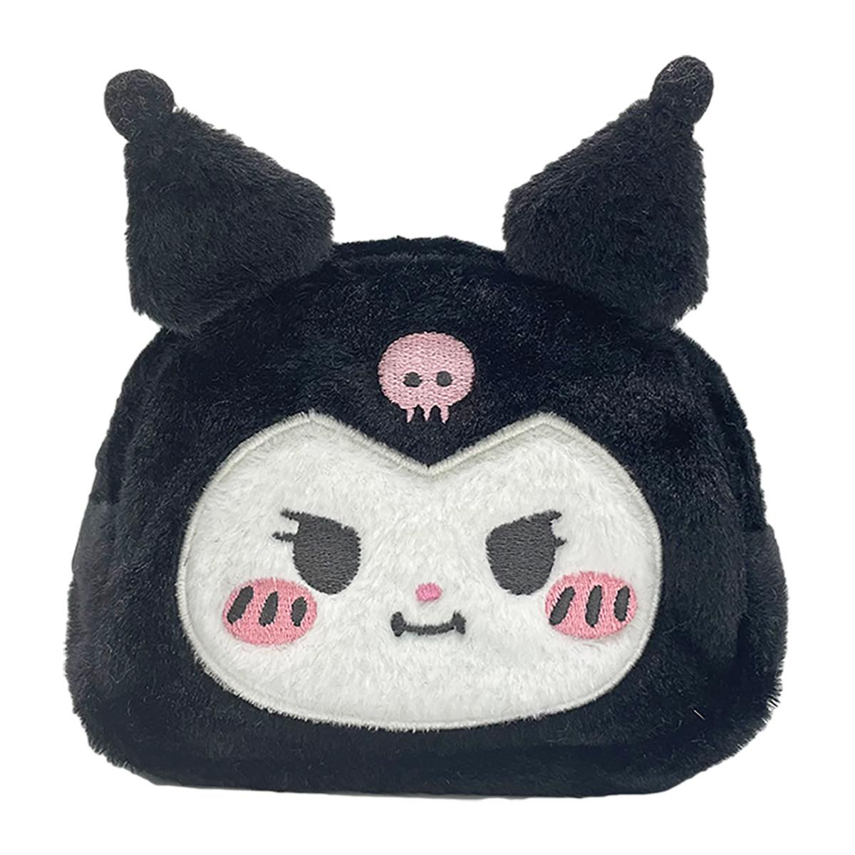 長野 x 三麗鷗角色 面門廊（kuromi） ナガノ×サンリオキャラクターズ フェイスポーチ（クロミ）