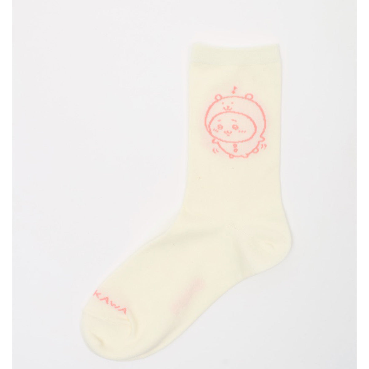 長野角色船員襪子 吉伊卡哇 象牙 ナガノキャラクターズ クルーソックス ちいかわ アイボリー