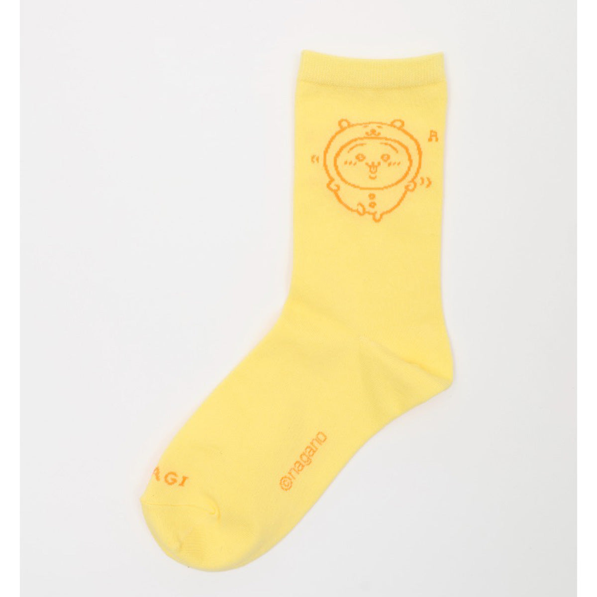 長野角色船員襪子 兔子 黃色的 ナガノキャラクターズ クルーソックス うさぎ イエロー