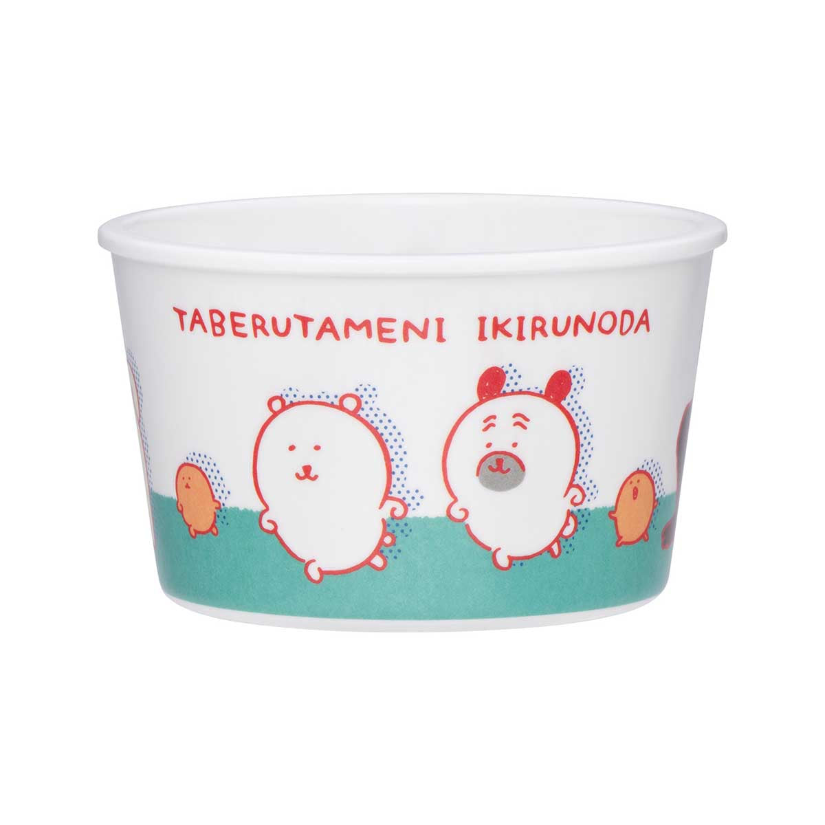 長野角色三聚氰胺碗（kumatsuchi） ナガノキャラクターズ メラミンボウル（くまたち）