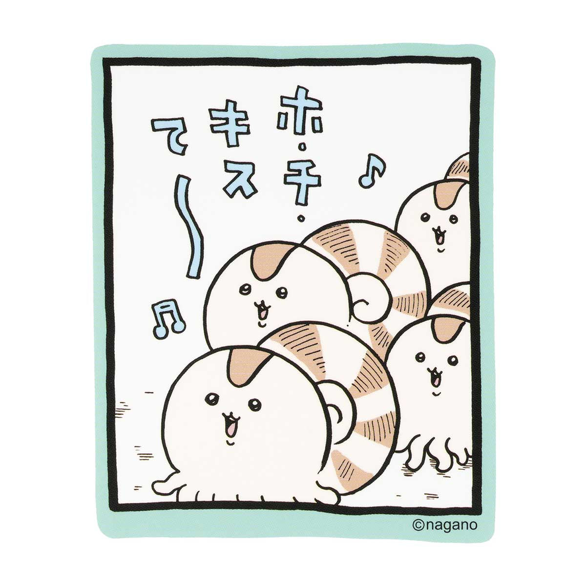 可以粘貼在長野字符智能手機上的大小貼紙（Aum Guy） ナガノキャラクターズ スマホに貼れるサイズのステッカー（オウムガイ）