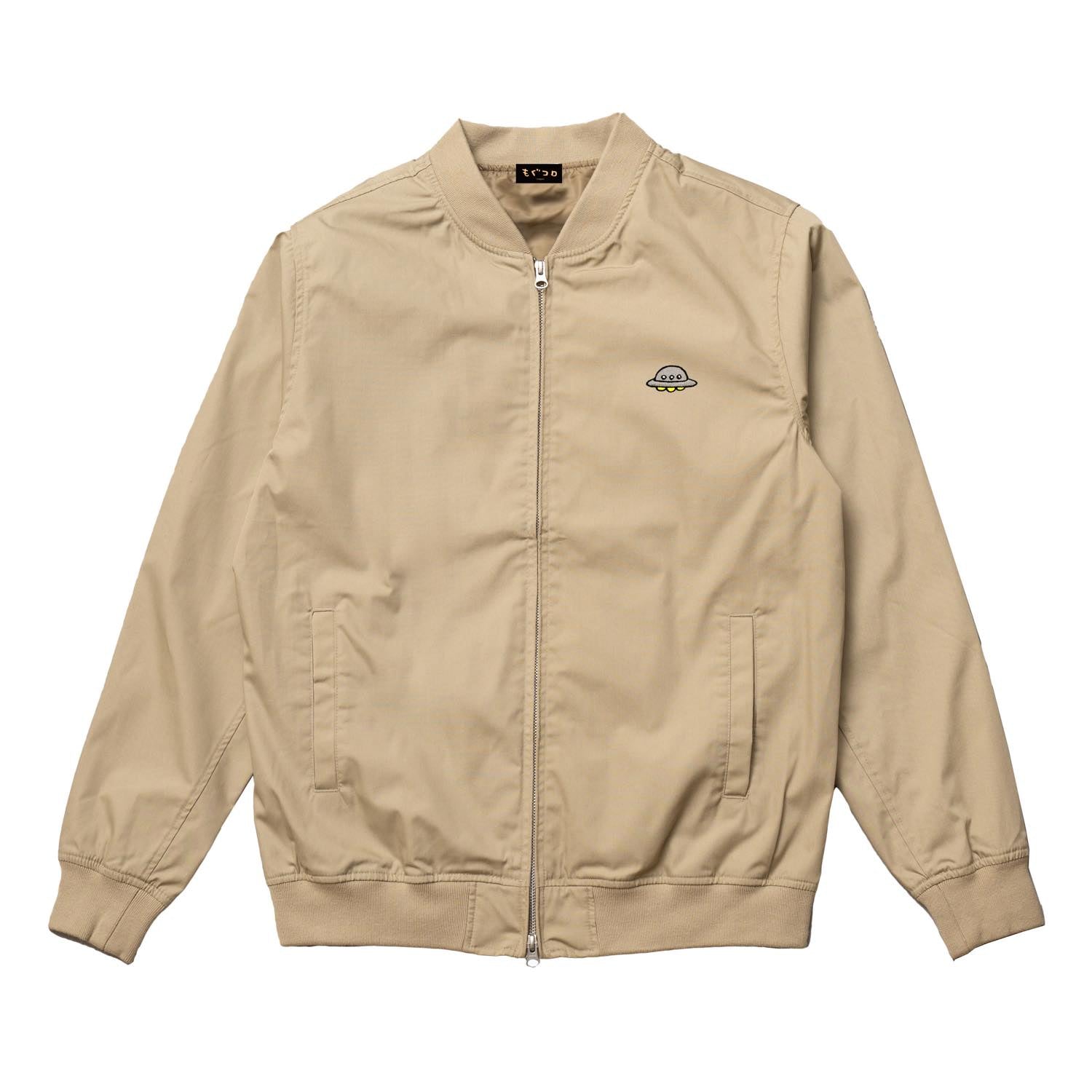 鼴鼠炸丸子 體育場JKT UFO米色 もぐらコロッケ スタジアムJKT UFO ベージュ