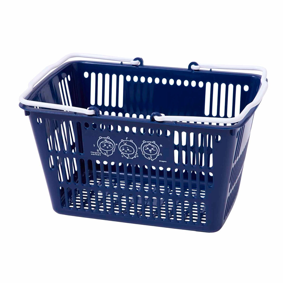 方便存儲長野市場！收銀員（藍色） ナガノマーケット おうちの収納に便利！レジカゴ（ブルー）