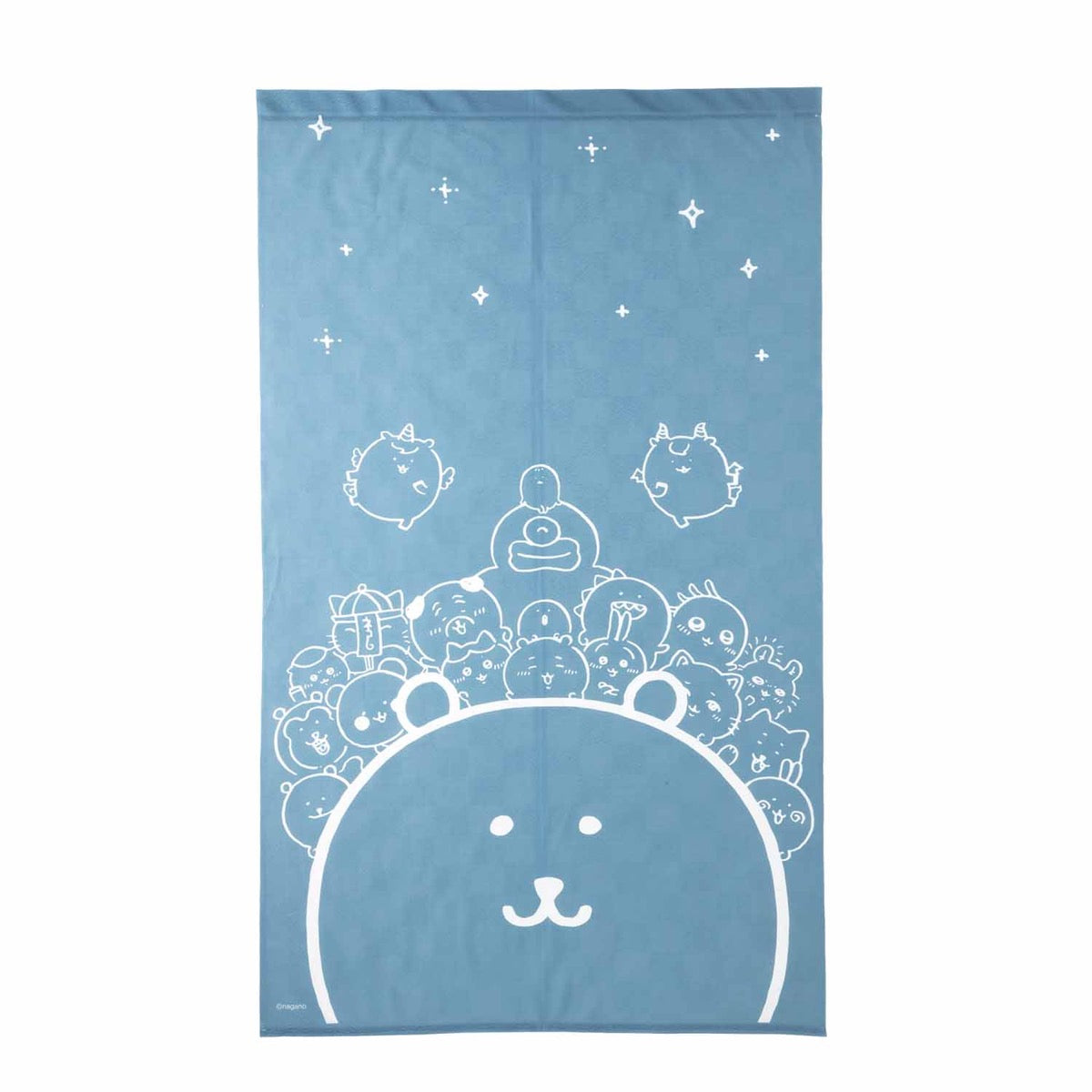 長野市場商譽（藍色） ナガノマーケット のれん（ブルー）