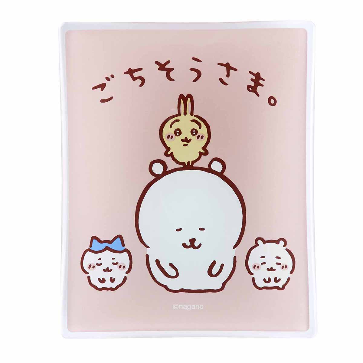 長野市場矩形玻璃盤（盛宴） ナガノマーケット 長方形のガラス皿（ごちそうさま。）