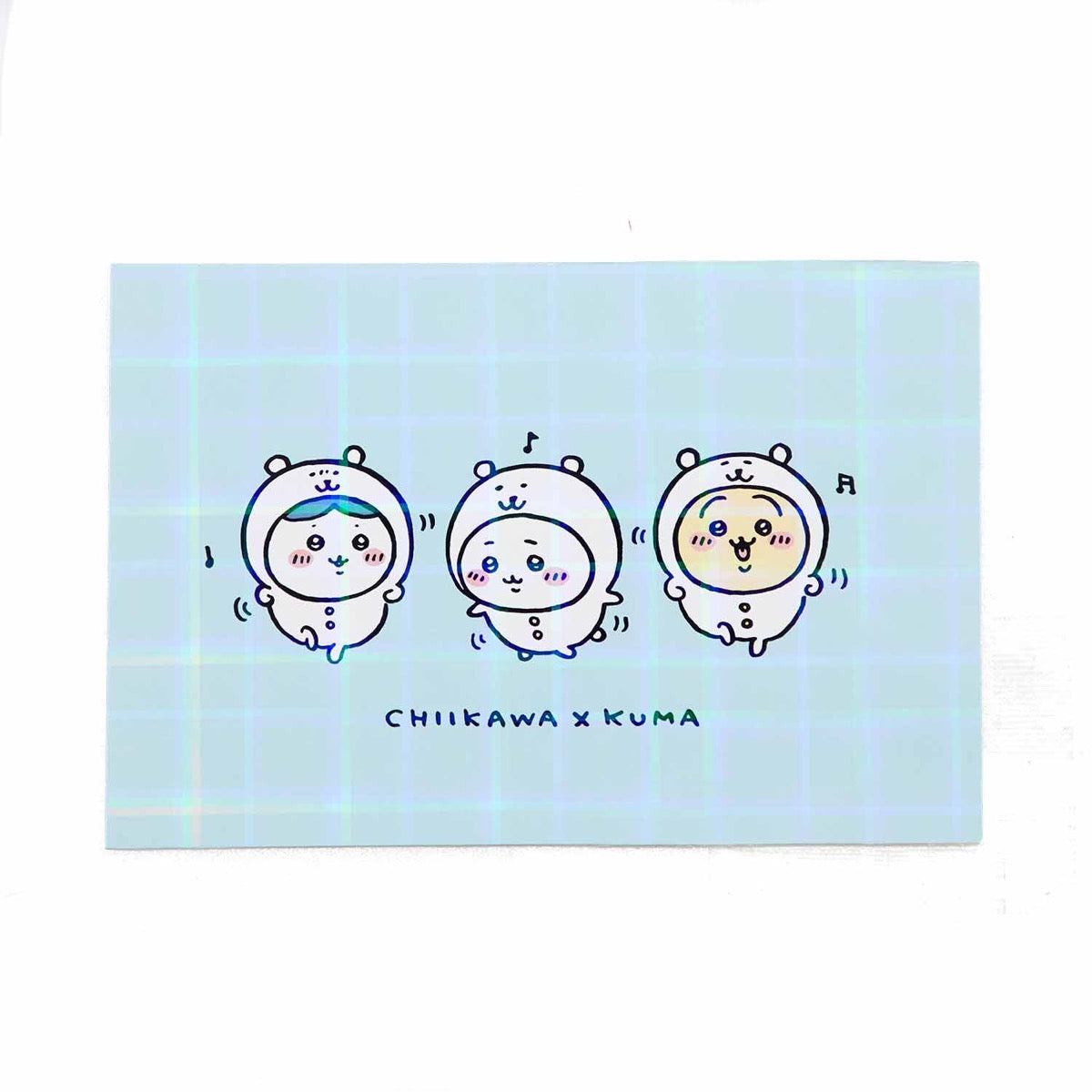 長野市場全息圖明信片（舞蹈） ナガノマーケット ホログラムポストカード（ダンス）