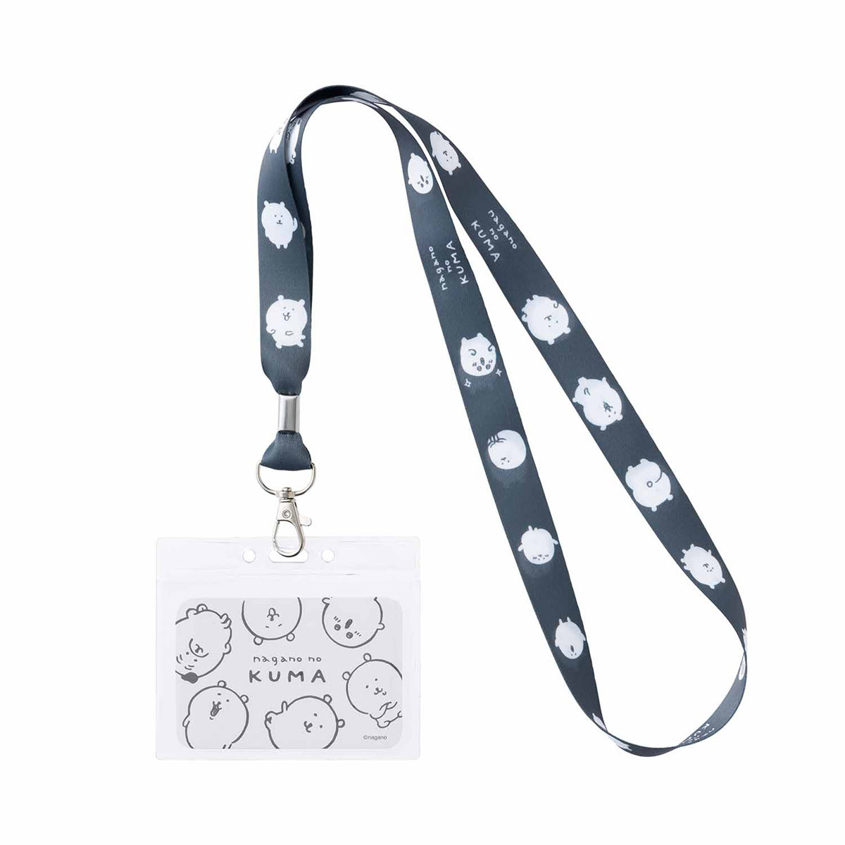 長野朋友的脖子錶帶（灰色） ナガノフレンズ ネックストラップ（グレー）