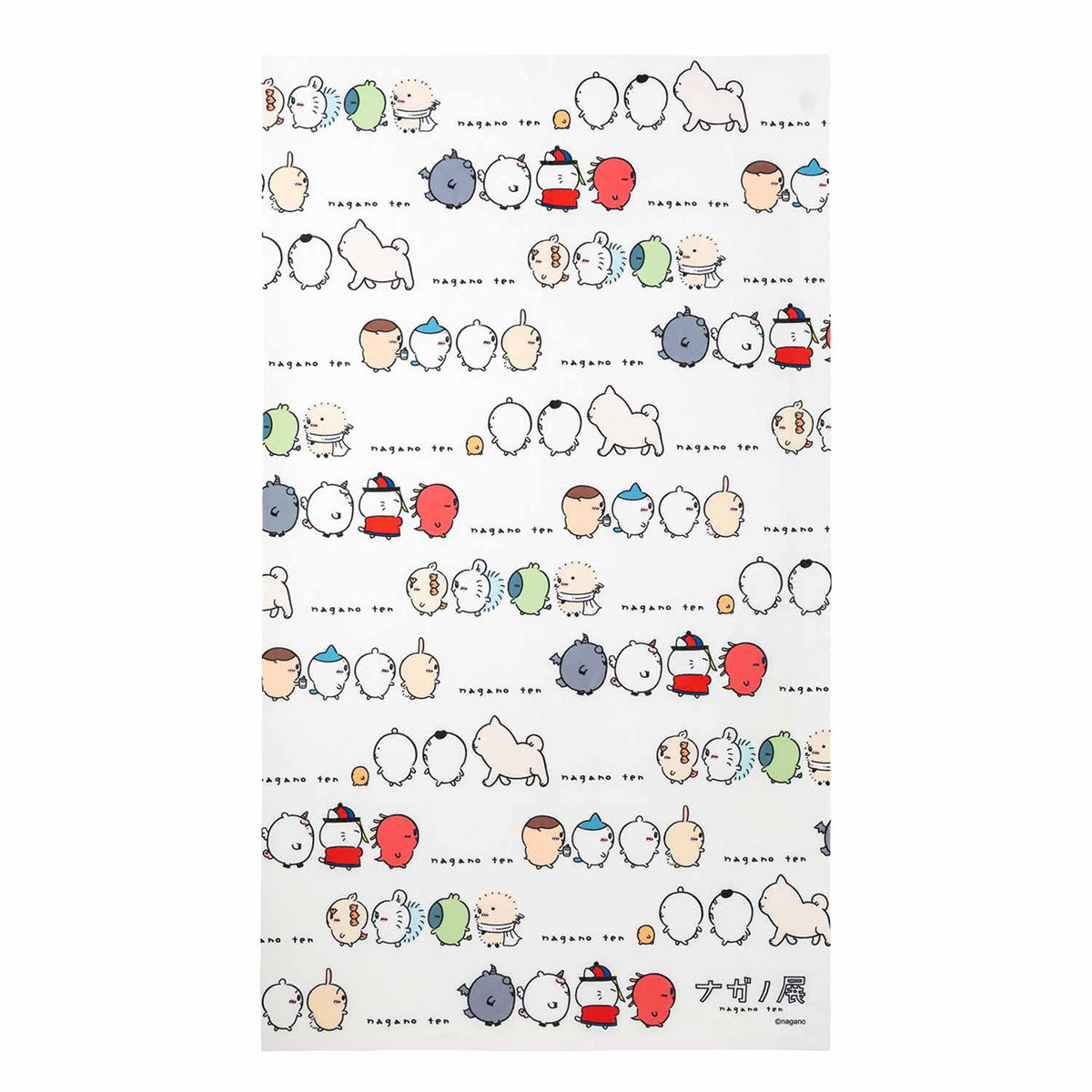 長野朋友的善意（行） ナガノフレンズ のれん（整列）