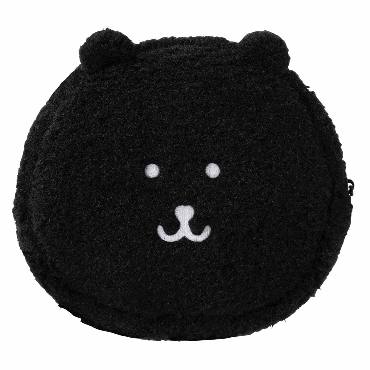 長野角色Hoahowa Pouch（Nagano Kuma Black） ナガノキャラクターズ ほわほわポーチ（ナガノのくまBLACK）