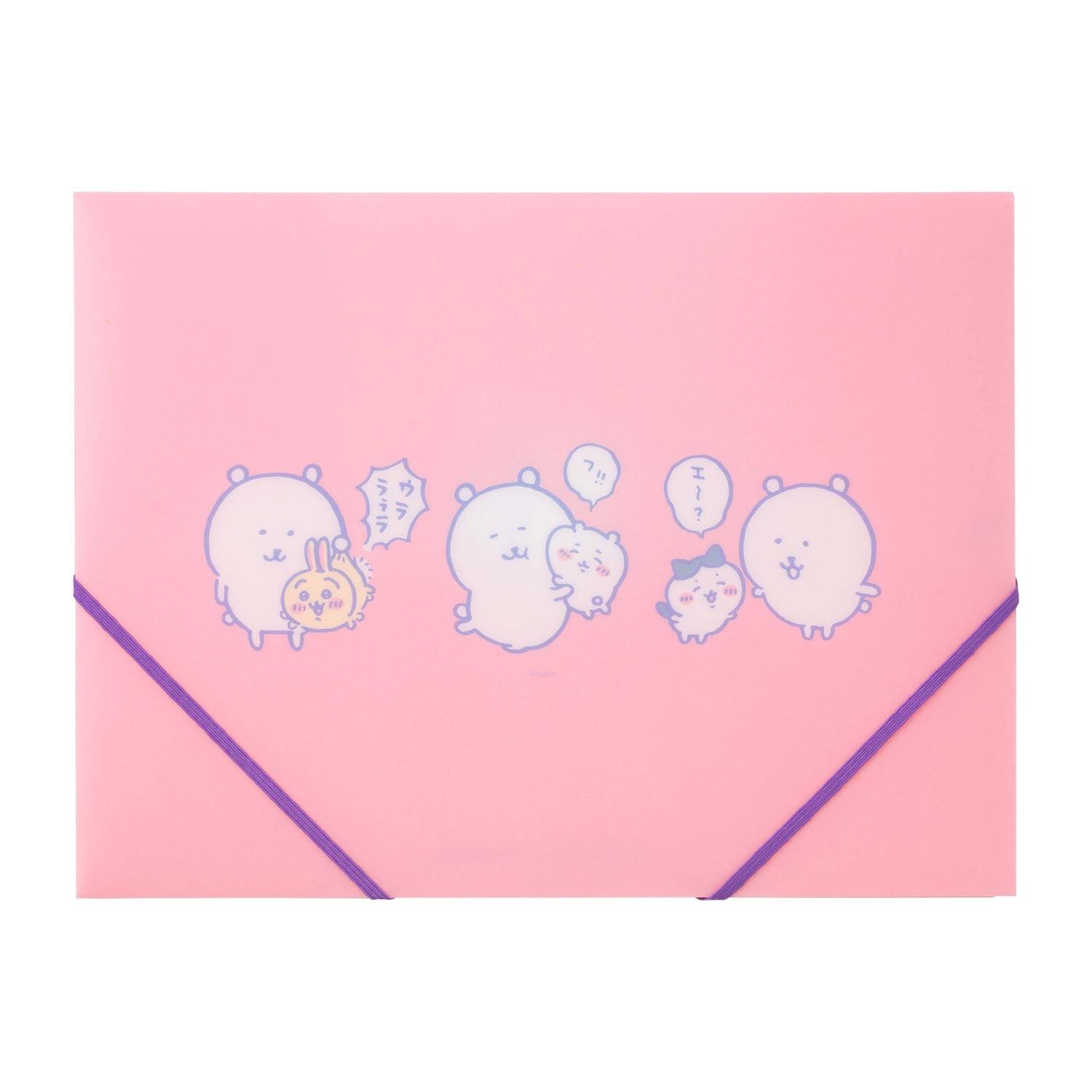 長野市場文件文件（粉紅色） ナガノマーケット ドキュメントファイル（ピンク）