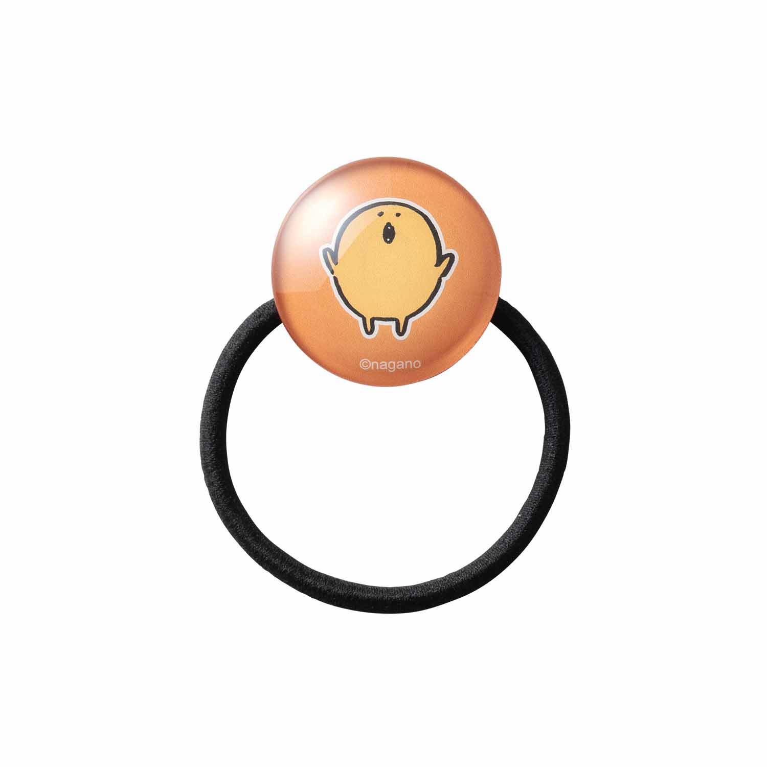 長野市場玻璃發彈性（鼴鼠炸丸子） ナガノマーケット ガラスヘアゴム（もぐらコロッケ）