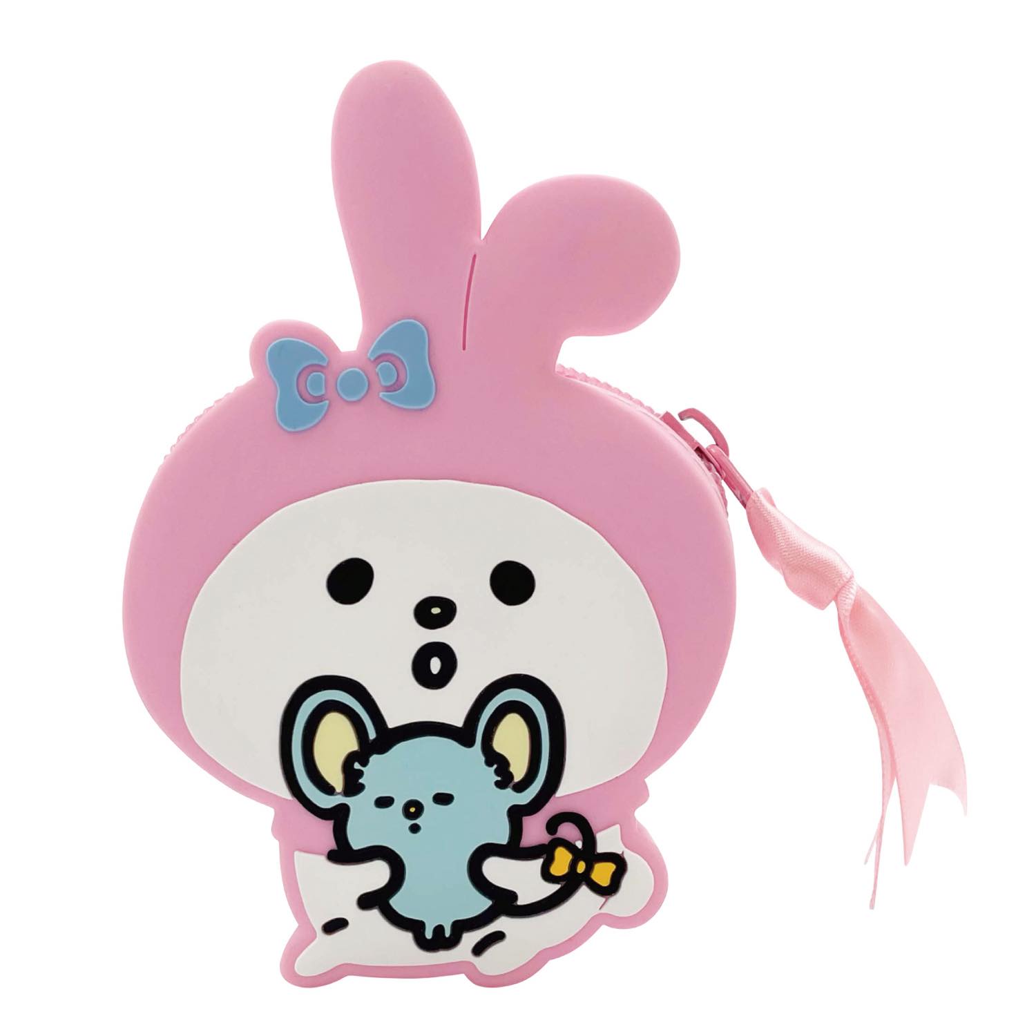 長野 x 三麗鷗角色 swadoru pouch mini（我的旋律平面-Kun） ナガノ×サンリオキャラクターズ すわどーるポーチmini（マイメロディ・フラットくん）